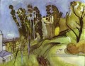 Montalban Paysage abstrait fauvisme Henri Matisse